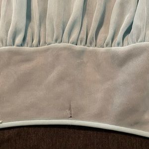 Vintage blue lingerie